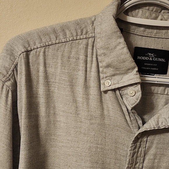 Men's Gray Casual Shirt - Picture 3 of 4